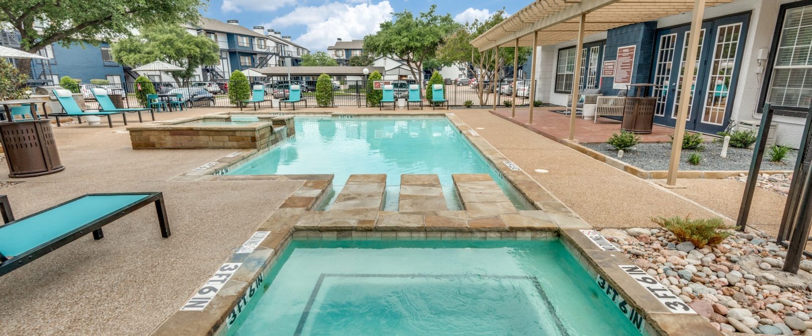 the pool at The Grant Valley Ranch